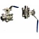 Stainless Steel Hygienic 3pc Ball Valve ButtWeld